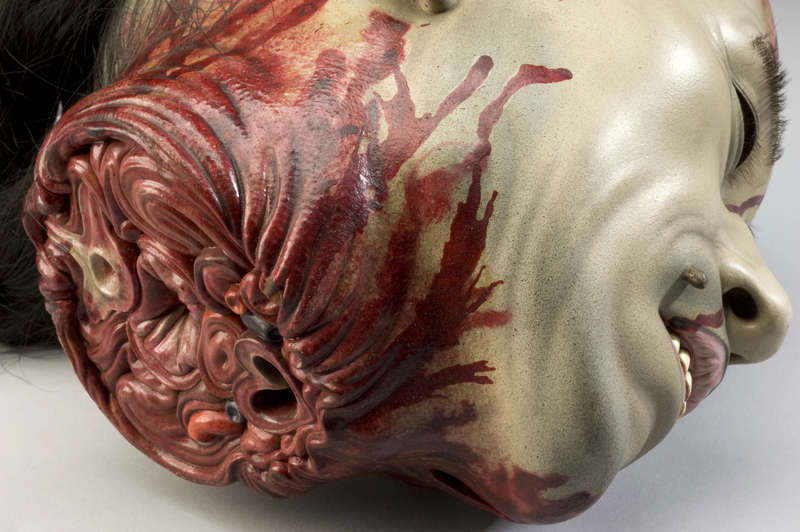 Illustration for article titled Who created this anatomically accurate model of a severed pirate head?